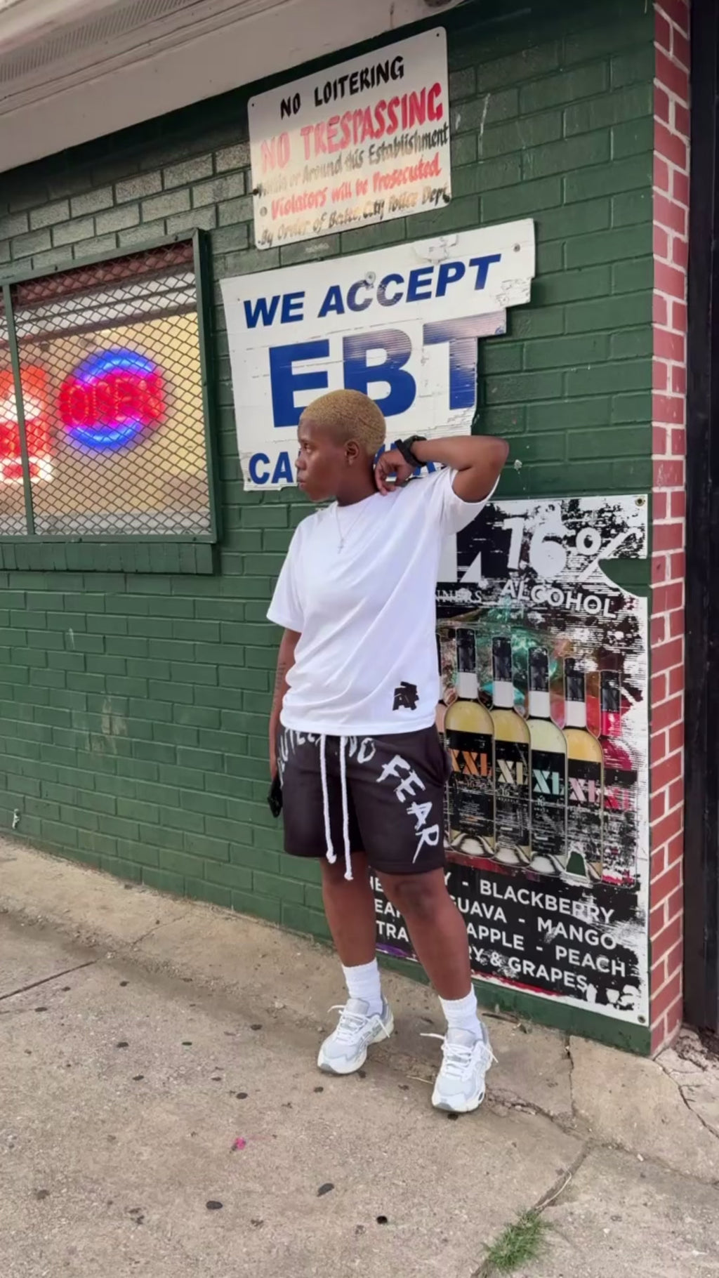 Acid Wash Shorts